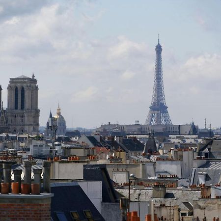 Bright And Homely 1 Bedroom Rooftop Apartment In The Marais In París Exterior foto