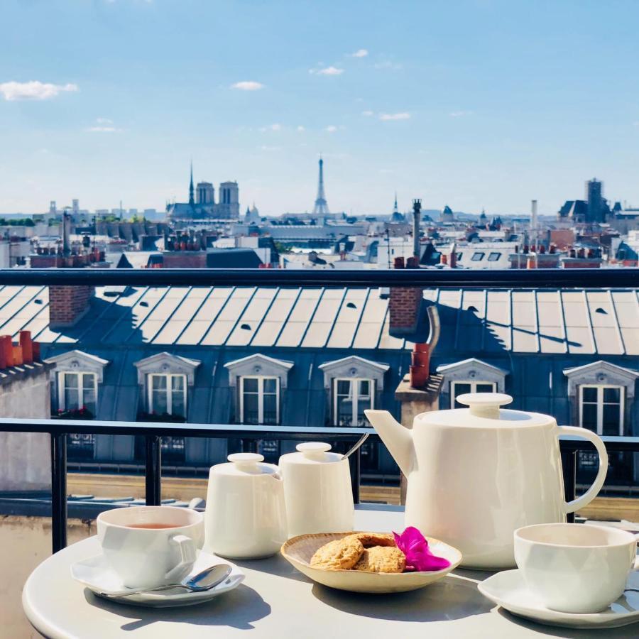 Bright And Homely 1 Bedroom Rooftop Apartment In The Marais In París Exterior foto